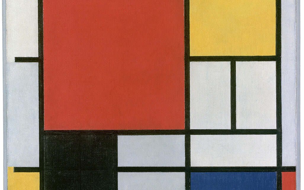 Le tableau de Piet Mondrian